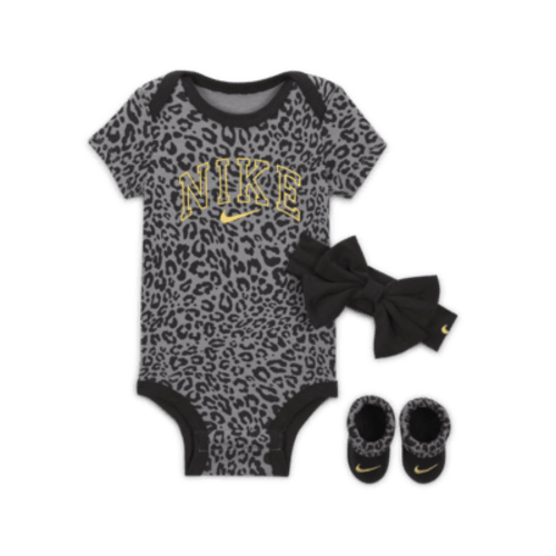 Nike Swoosh Spirit Baby (0-9M) 3-Piece Boxed Set