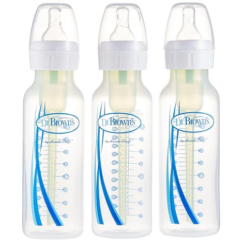 Dr. Brown's Options Narrow, 3 Pack, Clear, 8 Ounce
