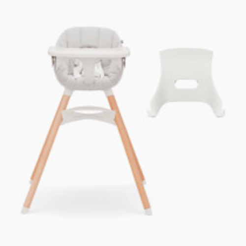 Lalo Infant to Toddler High Chair Bundle - Coconut, High Chair + Infant Insert