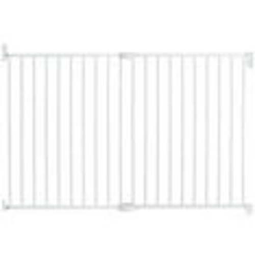 Munchkin® Extra Wide Extending XL™ Metal Toddler Baby Gate for Stairs, Hallways and Doors, White