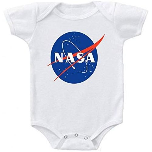 NASA Logo Space Exploration Baby Bodysuit Romper Onesie