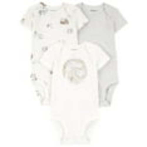 Carter's Child of Mine Baby Unisex Bodysuit, 3-Pack, Sizes Preemie-18 Months
