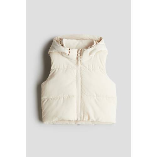 HOODED PUFFER VEST