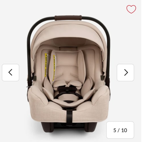Nuna Pipa Infant Car Seat (Colour: Biscotti)