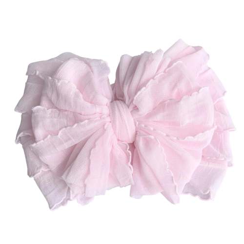 Perfect Pink Ruffle Headband – Ella Marina Baby