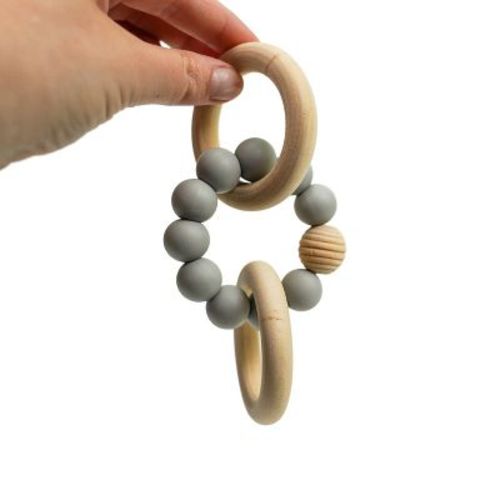 embe Silicone Beaded Teether Bangles, M/L