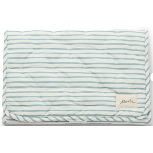 Striped On the Go Portable Changing Pad