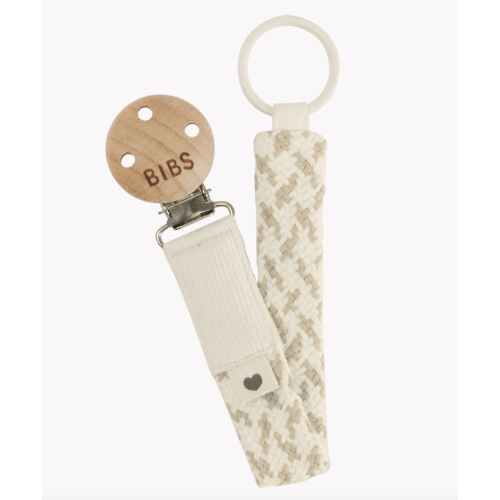 Pacifier Clip - Ivory/Vanilla