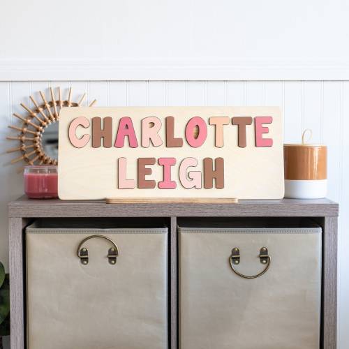 Wooden Name Puzzle