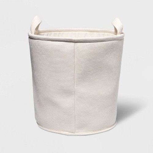 Waffle Kids' Storage Basket Cream - Pillowfort™, Size: Extra Large