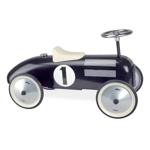 Vilac - Metal Car Ride-On - Black | Smallable