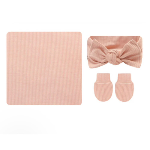 Audrey Ribbed Newborn Headband Bundle