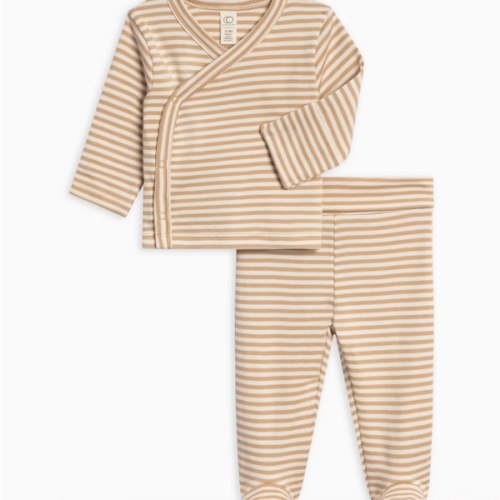 Riley 2 Piece Kimono Wrap Top and Pant Set