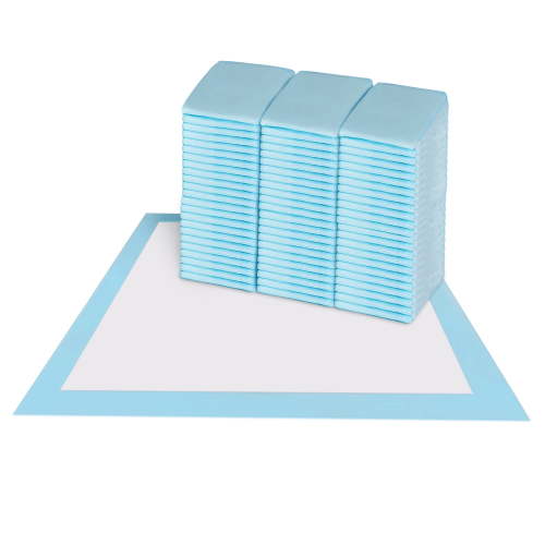 Halyard Disposable Underpads, 23"x36", 150 Count, Blue Chux Pads for Adults, Incontinence Care