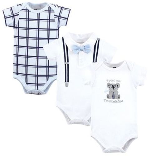 Luvable Friends Hudson Baby Bodysuits 3pk