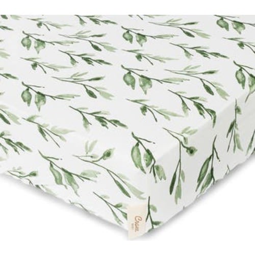 Cotton Sateen Fitted Crib Sheet