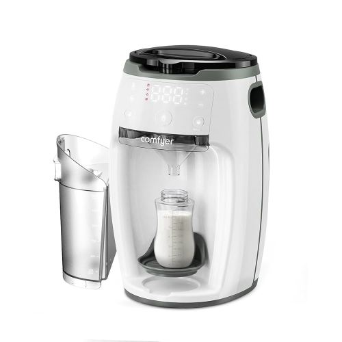 Instant Formula Maker comfyer, Customizable and Automatic Formula Dispenser Machine with Accurate Temperature Control for Baby, Automatic Powder Blending for All Brands of Bottle and Formula, White