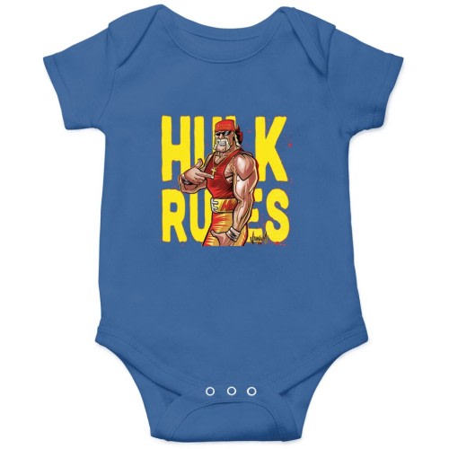 Hulk Hogan retro art cool Onesies sold by Easton Poison 35% OFF | SKU 93287362 Printerval