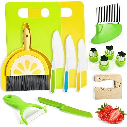 15 PC Kid Safe Knife Set