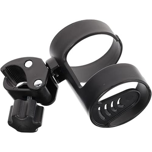 CLISPEED Cup Holder for Wheelchair Stroller and Walker Drink Holder for Water Bottles and Bottles Versatile Accessory for and