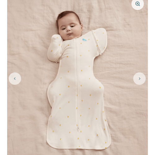 Medium Swaddle Up™ Transition Bag 1.0 TOG Viscose from Bamboo Cream Lemons