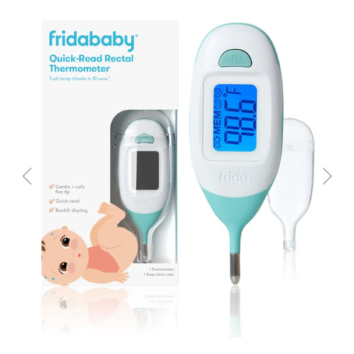 Quick-Read Digital Rectal Thermometer – Frida | The fuss stops here.
