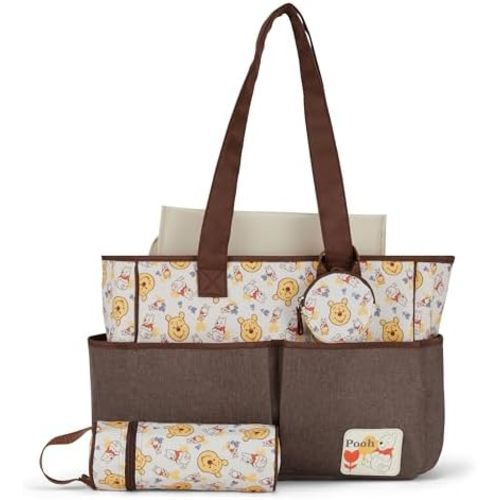 Disney Baby Multi-Functional Travel Tote Diaper Bag with Changing Pad