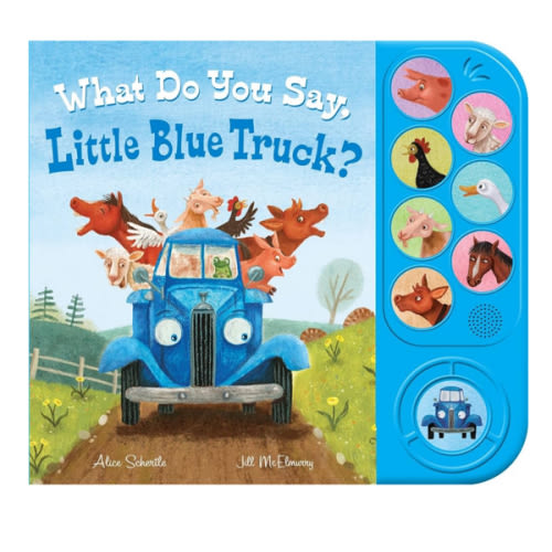 What Do You Say, Little Blue Truck? Sound Book