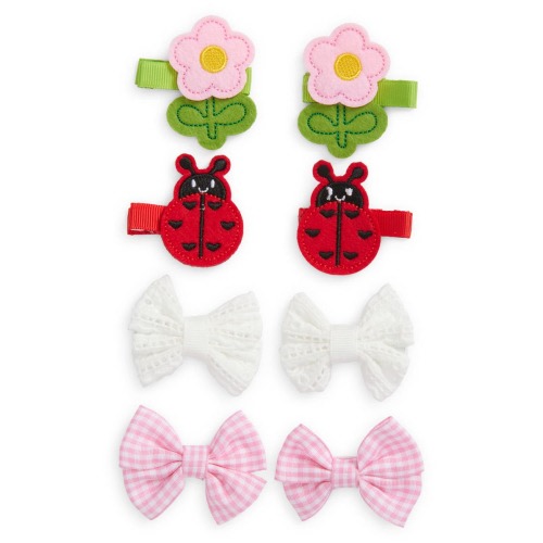 Kids' Assorted 8-Pack Spring Hair Clips