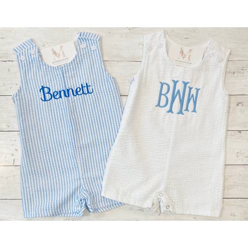 Baby Boy Shortall, Personalized Shortall, Customized Romper, Monogrammed Jumper, Baby Boy Clothing, Baby Gift, First Birthday Outfit