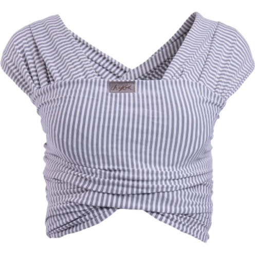 Grey Stripe Wrap