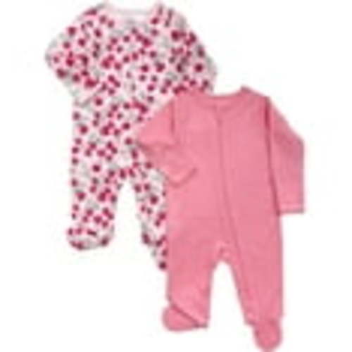 Wonder Nation Baby Gender Neutral Zip Front Footed Sleep N Play Pajamas, 2-Pack, Sizes Preemie-6/9 Months