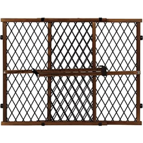 Evenflo Position & Lock Baby Gate, Pressure-Mounted, Farmhouse Collection