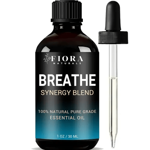 Breathe Essential Oil for Diffuser - Essential Oil Blend with Eucalyptus Peppermint Tea Tree and Peppermint, Breathe Easy Essential Oil for Humidifier, Rub, and Aromatherapy