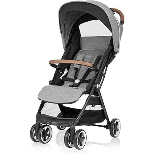 Evenflo Travel Stroller, Self-Folding, Lightweight, Fits Baby Car Seat, Gold Otto, Moonstone