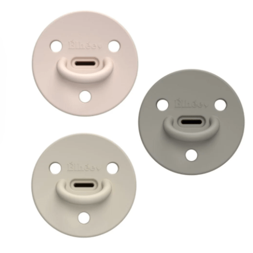 Pack of 3 Élhée pacifiers - Silicone Medical. +6 months
