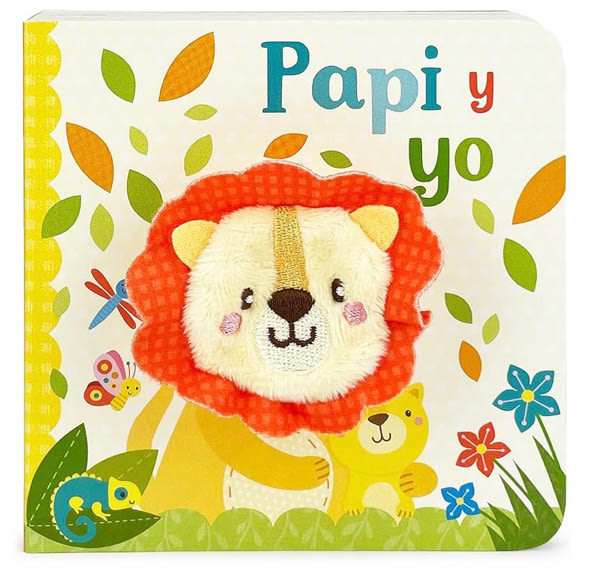 Daddy And Me / Papi y Yo Spanish Language Children's Finger Puppet Board Book, Ages 1-4 (en español) (Spanish Edition)