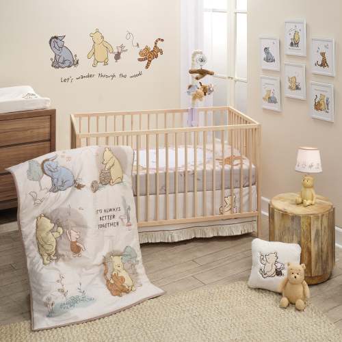 Disney Baby Winnie the Pooh Swaddle Blanket & Plush Toy Gift Set – Lambs & Ivy