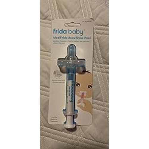 Frida Baby Medicine Pacifier, Medi Frida Baby Medicine Syringe & Accu-Dose Pacifier, Baby Medicine Dispenser for Mess & Fuss Free Use - MediFrida the Accu-Dose Pacifier