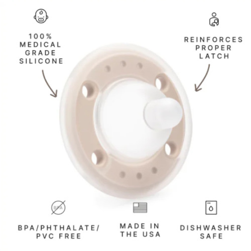 Ninni Pacifier Plum 1 Pack