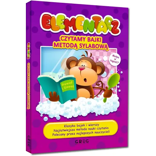 Elementarz - czytamy bajki metodą sylabową