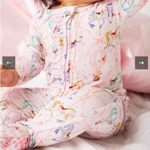 Carousel Wishes Convertible Ruffle Romper
