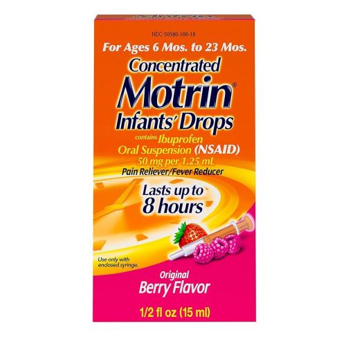Concentrated Motrin Aspirin, 0.5 Fluid Ounce