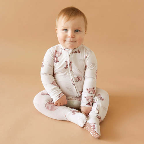 Bernard Footie Zippered One Piece