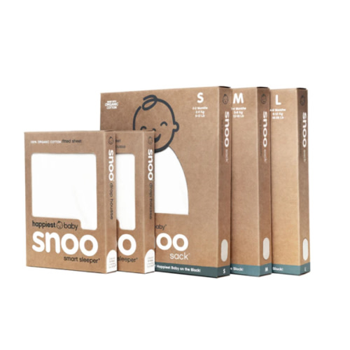 SNOO Sleep Sack Bundle in Small, Medium, Large Sizes and Sheets – Happiest Baby