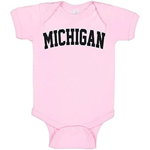 TATY Kids Michigan College Style Baby Infant Bodysuit