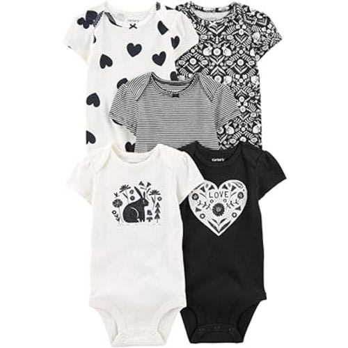 Carter's baby-girls Multi-pk Bodysuits 126g330