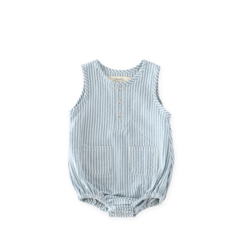 Seersucker Pocket One-Piece