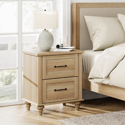 Alcott Hill Aileas 2 - Drawer Nightstand & Reviews | Wayfair