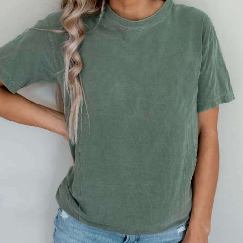 Solid Zipper Nursing T-shirt